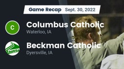 Recap: Columbus Catholic  vs. Beckman Catholic  2022