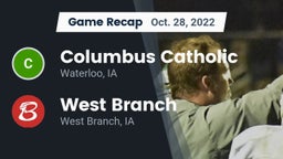 Recap: Columbus Catholic  vs. West Branch  2022