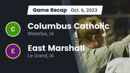 Recap: Columbus Catholic  vs. East Marshall  2023
