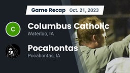 Recap: Columbus Catholic  vs. Pocahontas  2023