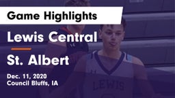 Lewis Central  vs St. Albert  Game Highlights - Dec. 11, 2020