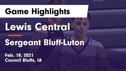Lewis Central  vs Sergeant Bluff-Luton  Game Highlights - Feb. 18, 2021