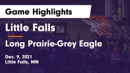 Little Falls vs Long Prairie-Grey Eagle  Game Highlights - Dec. 9, 2021