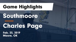 Southmoore  vs Charles Page  Game Highlights - Feb. 23, 2019