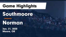 Southmoore  vs Norman  Game Highlights - Jan. 21, 2020