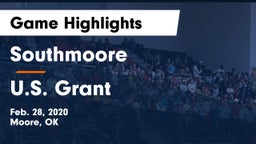Southmoore  vs U.S. Grant  Game Highlights - Feb. 28, 2020