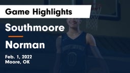 Southmoore  vs Norman  Game Highlights - Feb. 1, 2022