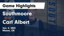 Southmoore  vs Carl Albert   Game Highlights - Jan. 5, 2024
