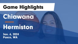 Chiawana  vs Hermiston  Game Highlights - Jan. 6, 2024