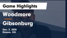 Woodmore  vs Gibsonburg Game Highlights - Dec. 3, 2020