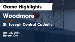 Woodmore  vs St. Joseph Central Catholic  Game Highlights - Jan. 25, 2024