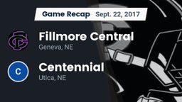 Recap: Fillmore Central  vs. Centennial  2017