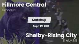 Matchup: Fillmore Central Hig vs. Shelby-Rising City  2017