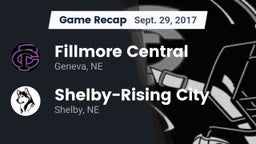 Recap: Fillmore Central  vs. Shelby-Rising City  2017