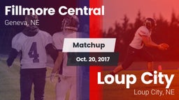 Matchup: Fillmore Central Hig vs. Loup City  2017