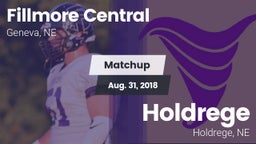 Matchup: Fillmore Central Hig vs. Holdrege  2018