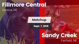 Matchup: Fillmore Central Hig vs. Sandy Creek  2018