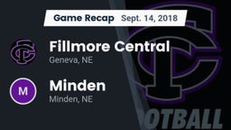 Recap: Fillmore Central  vs. Minden  2018