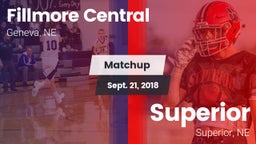 Matchup: Fillmore Central Hig vs. Superior  2018