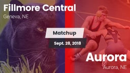 Matchup: Fillmore Central Hig vs. Aurora  2018