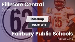 Matchup: Fillmore Central Hig vs. Fairbury Public Schools 2018