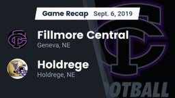 Recap: Fillmore Central  vs. Holdrege  2019