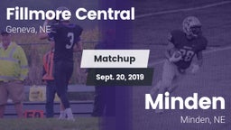 Matchup: Fillmore Central Hig vs. Minden  2019