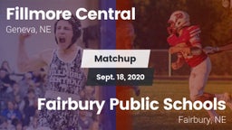 Matchup: Fillmore Central Hig vs. Fairbury Public Schools 2020