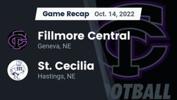 Recap: Fillmore Central  vs. St. Cecilia  2022