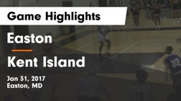 Easton  vs Kent Island  Game Highlights - Jan 31, 2017