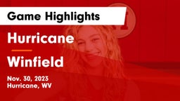 Hurricane  vs Winfield  Game Highlights - Nov. 30, 2023