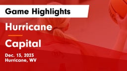 Hurricane  vs Capital  Game Highlights - Dec. 13, 2023