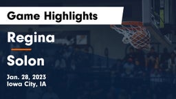 Regina  vs Solon  Game Highlights - Jan. 28, 2023