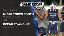 Recap: Middletown South  vs. Ocean Township  2016