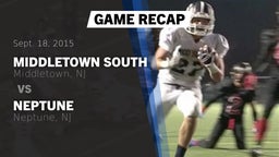 Recap: Middletown South  vs. Neptune  2015