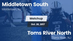 Matchup: Middletown South vs. Toms River North  2017