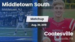 Matchup: Middletown South vs. Coatesville  2018