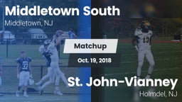 Matchup: Middletown South vs. St. John-Vianney  2018