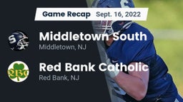 Recap: Middletown South  vs. Red Bank Catholic  2022