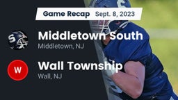 Recap: Middletown South  vs. Wall Township  2023