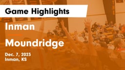 Inman  vs Moundridge  Game Highlights - Dec. 7, 2023