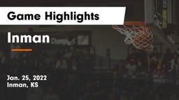 Inman  Game Highlights - Jan. 25, 2022