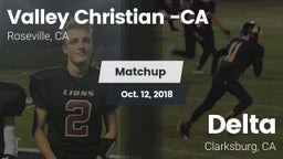 Matchup: Valley Christian vs. Delta  2018