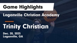 Loganville Christian Academy vs Trinity Christian  Game Highlights - Dec. 20, 2023