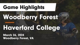 Woodberry Forest  vs Haverford College Game Highlights - March 26, 2024