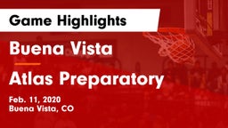 Buena Vista  vs Atlas Preparatory Game Highlights - Feb. 11, 2020