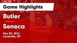 Butler  vs Seneca Game Highlights - Dec 02, 2016
