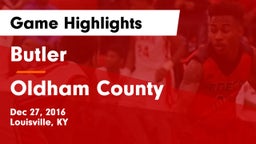 Butler  vs Oldham County Game Highlights - Dec 27, 2016