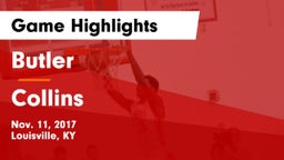 Butler  vs Collins Game Highlights - Nov. 11, 2017