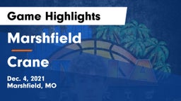 Marshfield  vs Crane  Game Highlights - Dec. 4, 2021